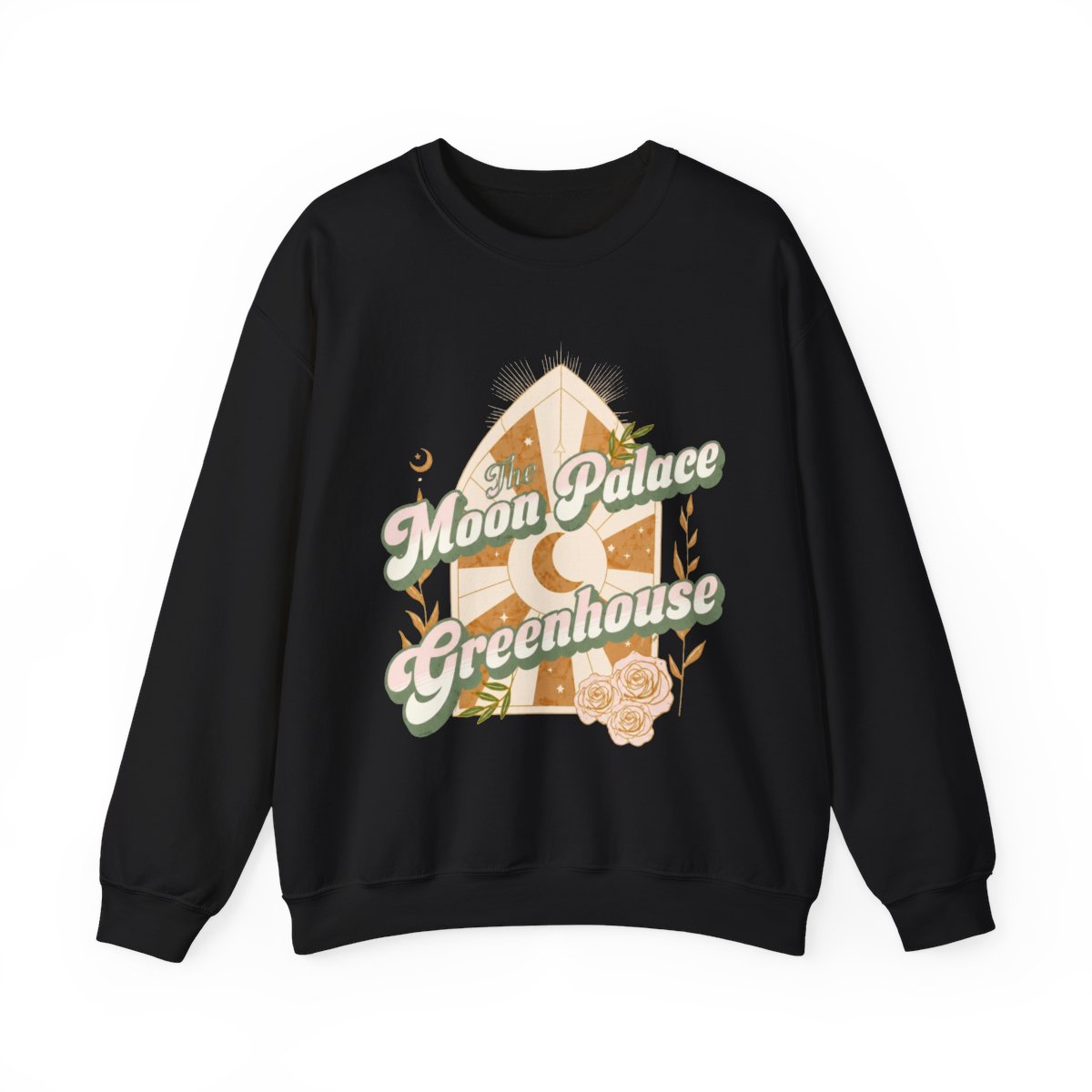 Moon Palace Greenhouse Hoodies - the Serpents and the Wings of Night Sweater - Crowns of Nyaxia - Licensed Carissa Broadbent Merch - alternate angle 3, merchandise