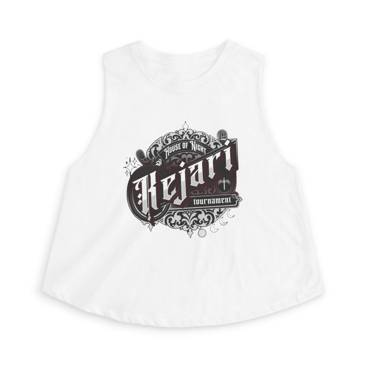 Kejari Tournament Crop Top - Crowns of Nyaxia - Officially Licensed Carissa Broadbent Merch - House of Night T-shirt - Bookish Merch