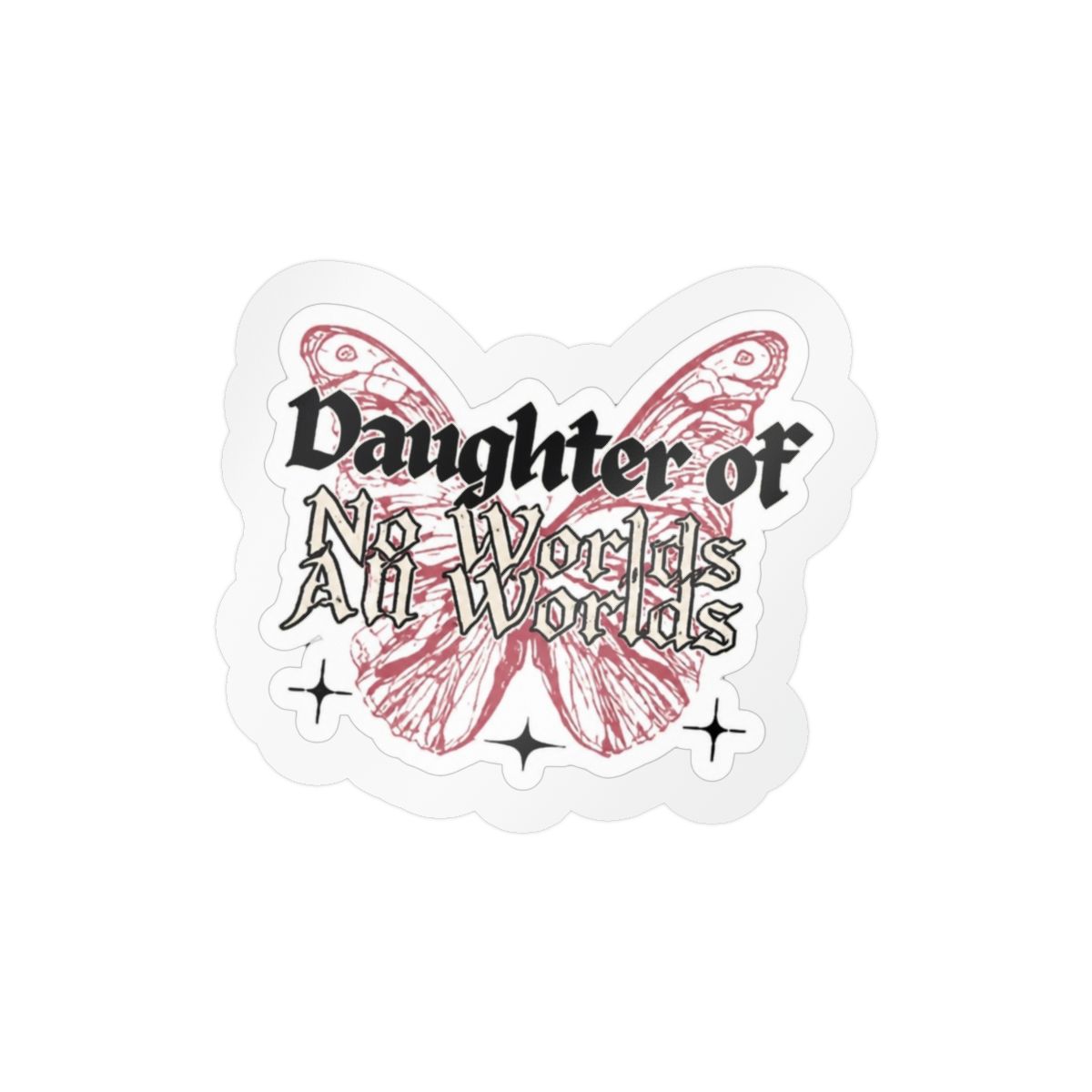 Daughter of No Worlds Sticker, War of Lost Hearts Kindle Decal, Carissa Broadbent Book Merch I OFFICIALLY LICENSED - alternate angle 4, merchandise