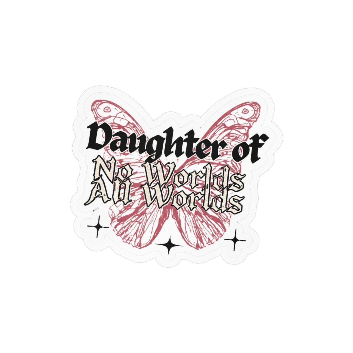 Daughter of No Worlds Sticker, War of Lost Hearts Kindle Decal, Carissa Broadbent Book Merch I OFFICIALLY LICENSED - alternate angle 3, merchandise